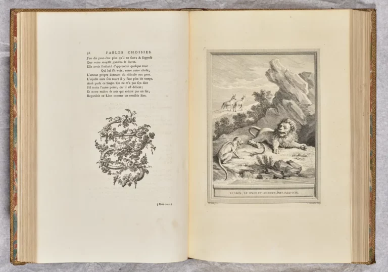 Fables choisies, mises en vers, illustrées par Jean-Baptiste Oudry