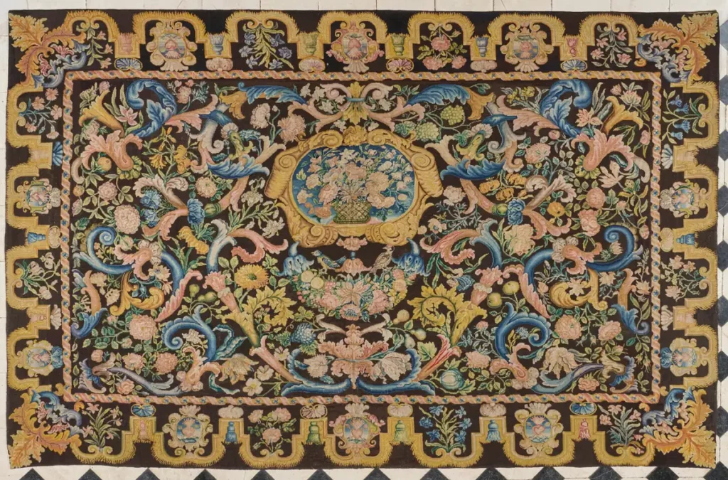 Tapis au point d’époque Louis XIV