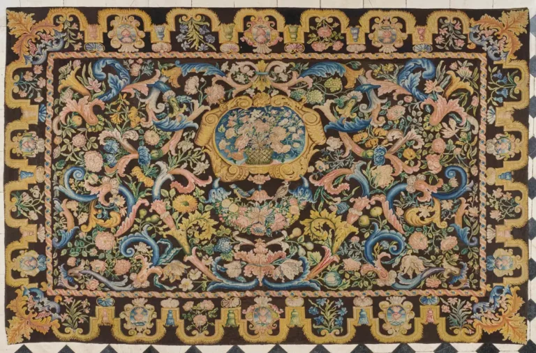 Tapis au point d’époque Louis XIV